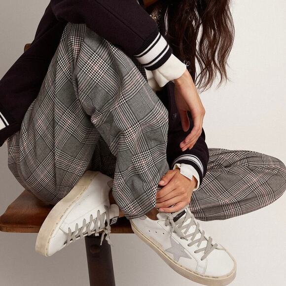 Golden Goose Women's Hi Star with star and metallic silver heel Size 39/ US 9 - Picture 2 of 16